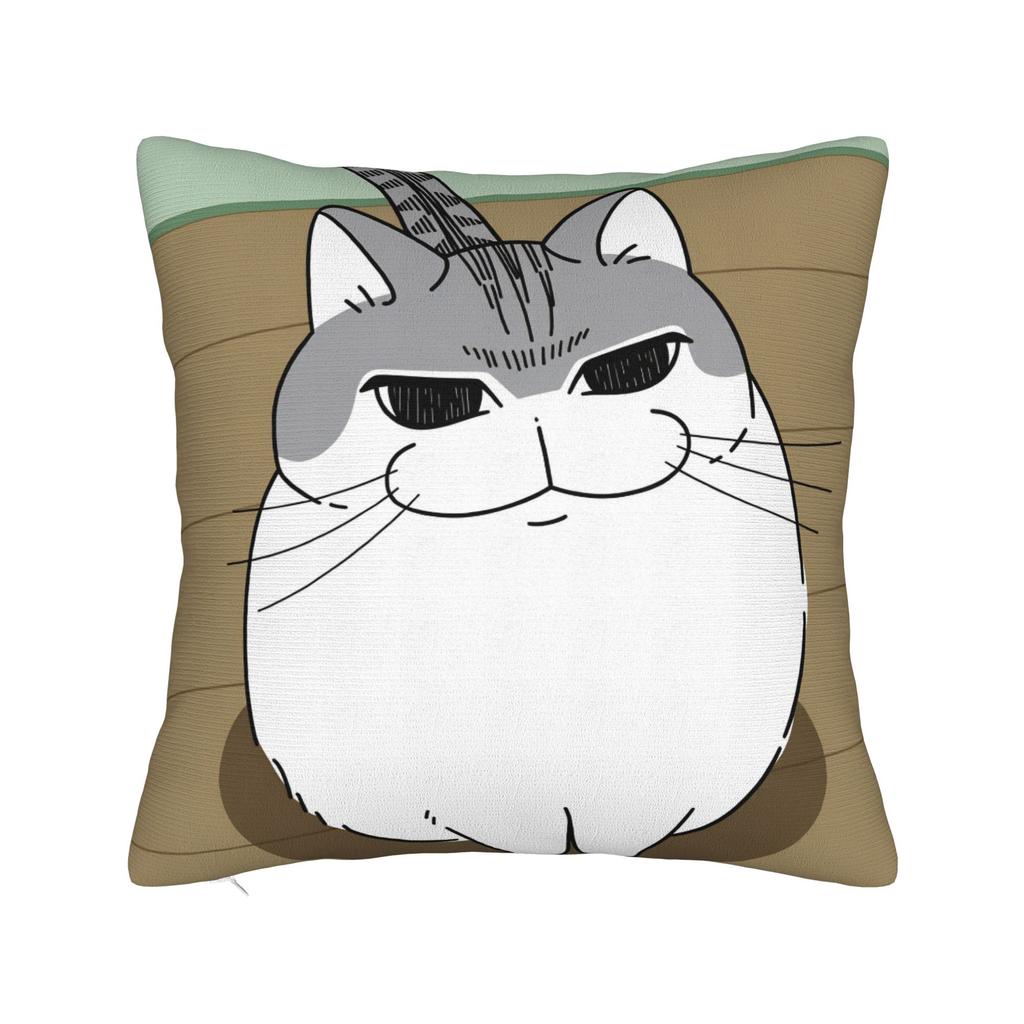 C-Chis S-Sweet H-Home Cat Pillow Cover Comfy Cushion Cover Morden Pillow Case For Sofa Couch Bed Living Room