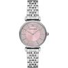 Gianni T-Bar Pink Edelstahl Damen-Quarz-Uhr AR11686