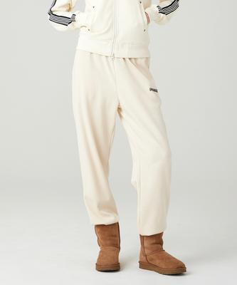 URBANAGE [Non-Fleece Or Fleece-Lined] Basic Jogger Training Pants_Cream