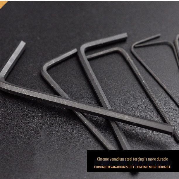 Hex Key Set: Multifunctional High Hardness Hexagonal Screwdriver and Wrench Tool