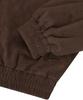Standarderror 87-Stan059 Minimal Two-Way Suede Blouson Jacket Brown