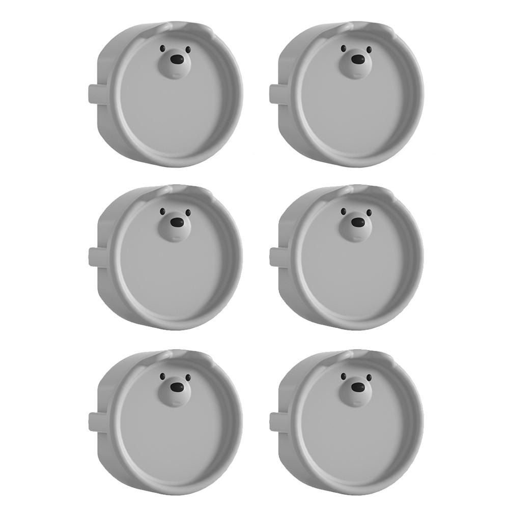 Söta Tecknade Euro-uttagsskydd Barnsäkring Säkra och Trygga Elkontaktsskydd Barnsäkra Uttagsskydd för Hem och Kontor