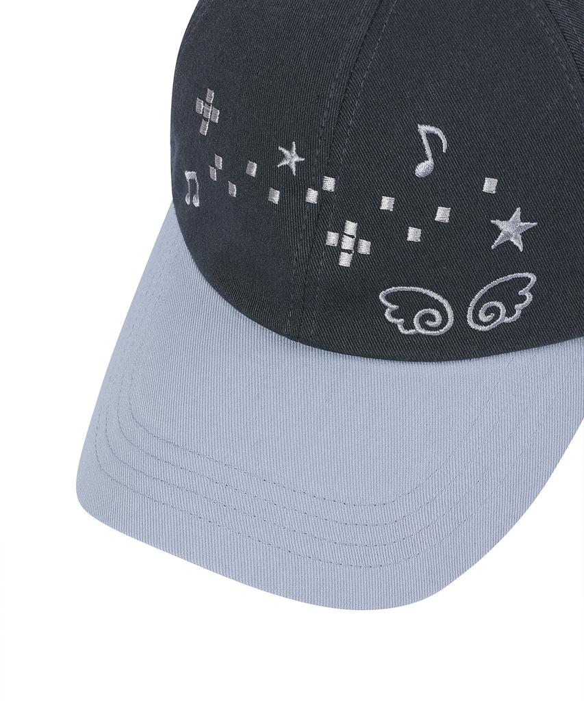 BAUF Angel Melody Ball Cap [Charcoal]