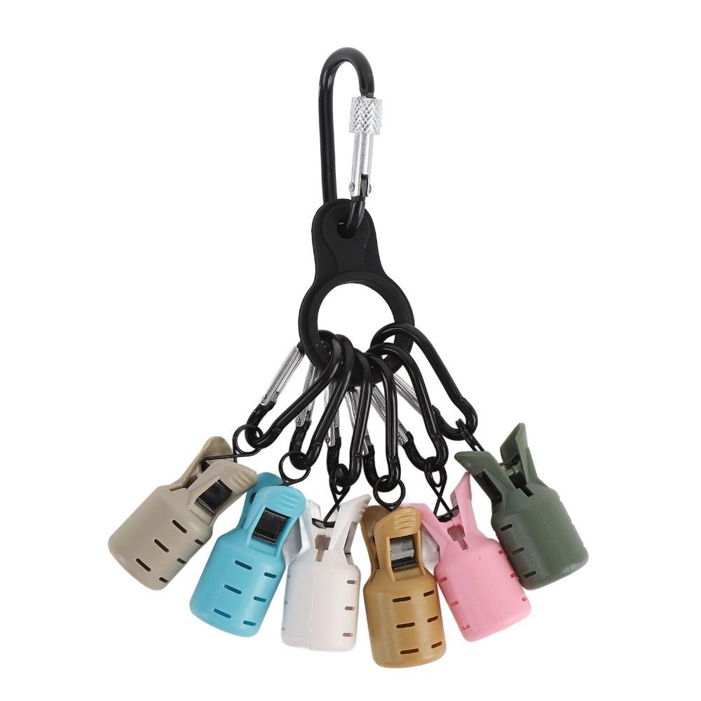 6PCS 4.5*2cm Squid Jig Hook Protector Easy Clip Squid Jig Bait Protector  River Fishing