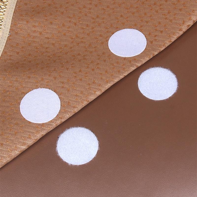 10 Stück starke selbstklebende Befestigungspunkte, Aufkleber, selbstklebendes Klettband für Bettlaken, Sofa, Matte, Teppich, Anti-Rutsch-Matte
