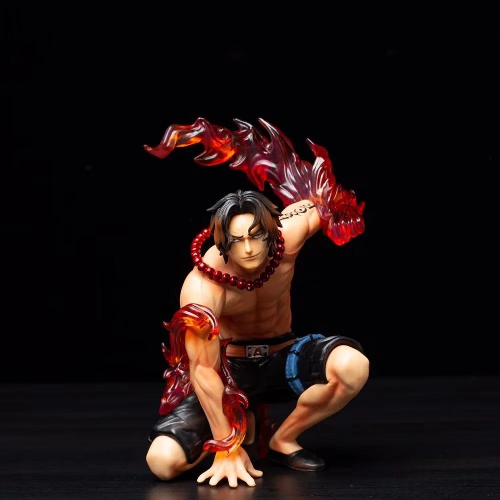 ONE PIECE Top War, Burning Flames, Fire Fist, Ace, Flowing Sakura, Luffy, Ornament, Boxed Figure