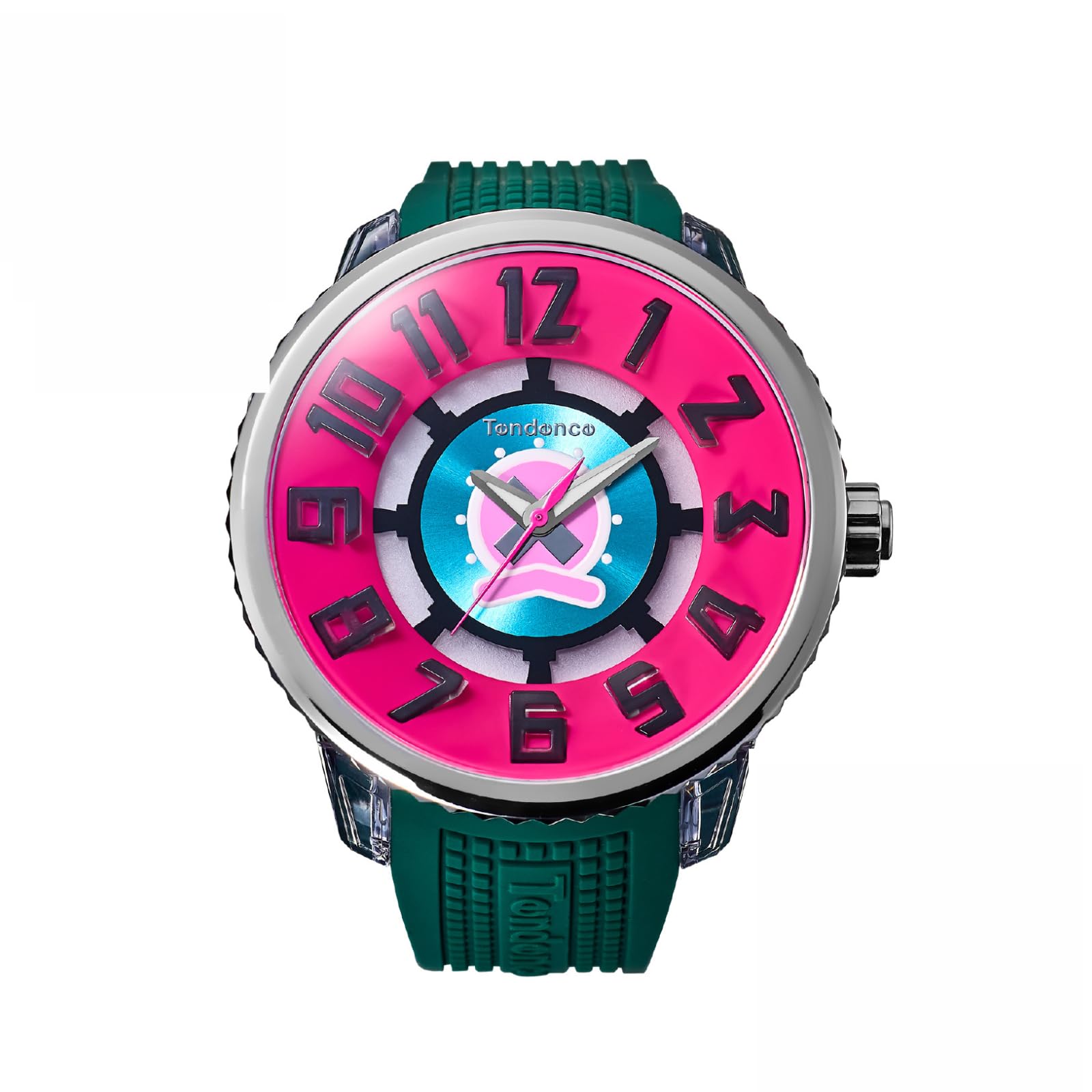 

TENDENCE One Piece Collaboration Chopper Quartz 10 ATM Water Mineral Pink TY532026 Watch, Model, Movement, Resistance, Glass, Dial, Unisex, рожевий