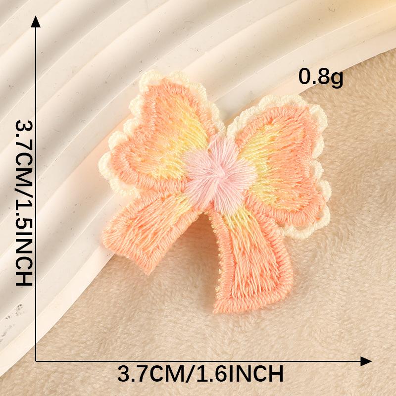 

Embroidery Label Bow Diy Hand Account Accessories Accessories Patch Cloth Sticker Brooch Jewelry Hair Accessories Accessories Embroidery Sticker G2R-B-3-6