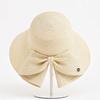 Women Wide Brim Foldable Sun Hat with Bow Detail for Beach Outdoor Travel UV Protection Summer Headwear
