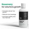 ThriveCo Rosemary Hair Conditioner | Helps Add Volume & Strengthen | With Pea Peptide & Caffeine | Densifying Formula for Fuller-Looking Hair | Para