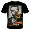 GET DOWN ART LINCOLN FREEDOM T-shirt GDA Daveed Benito Tee Mens LARGE Black New Unisex T-Shirt