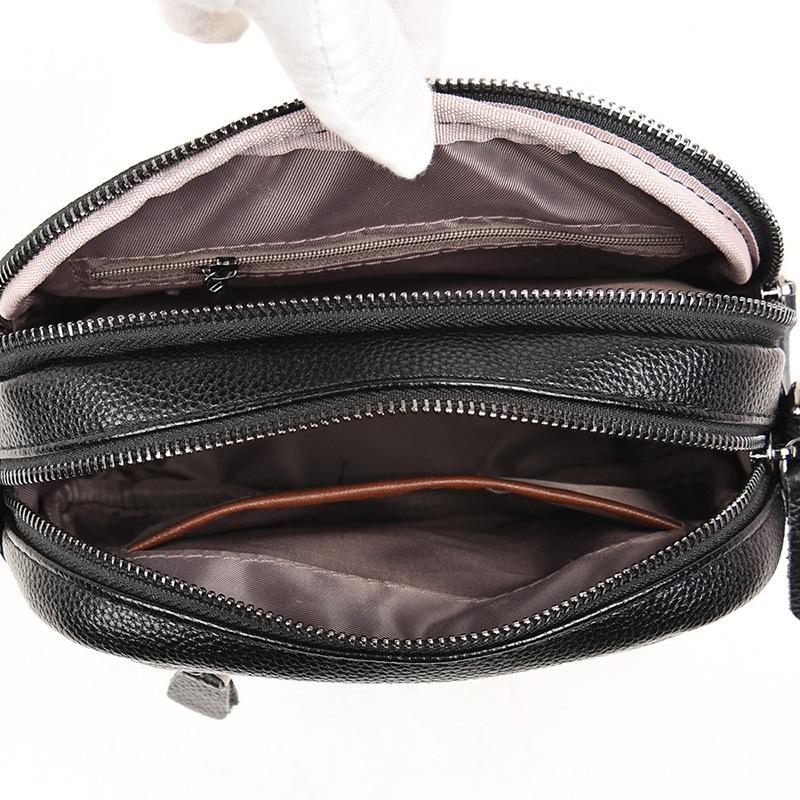 Mini Bag Women's Fashion Multi-layer Single-shoulder Crossbody Bag Large Capacity Casual Women's Bag Mother Bag