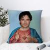 D-Damon Salvatore Kissenbezug Sofa Dekorativ Zuhause Zweiseitiger Druck Plüsch Quadratisch Dekorative Kissenbezüge Kissen Deko Abdeckung