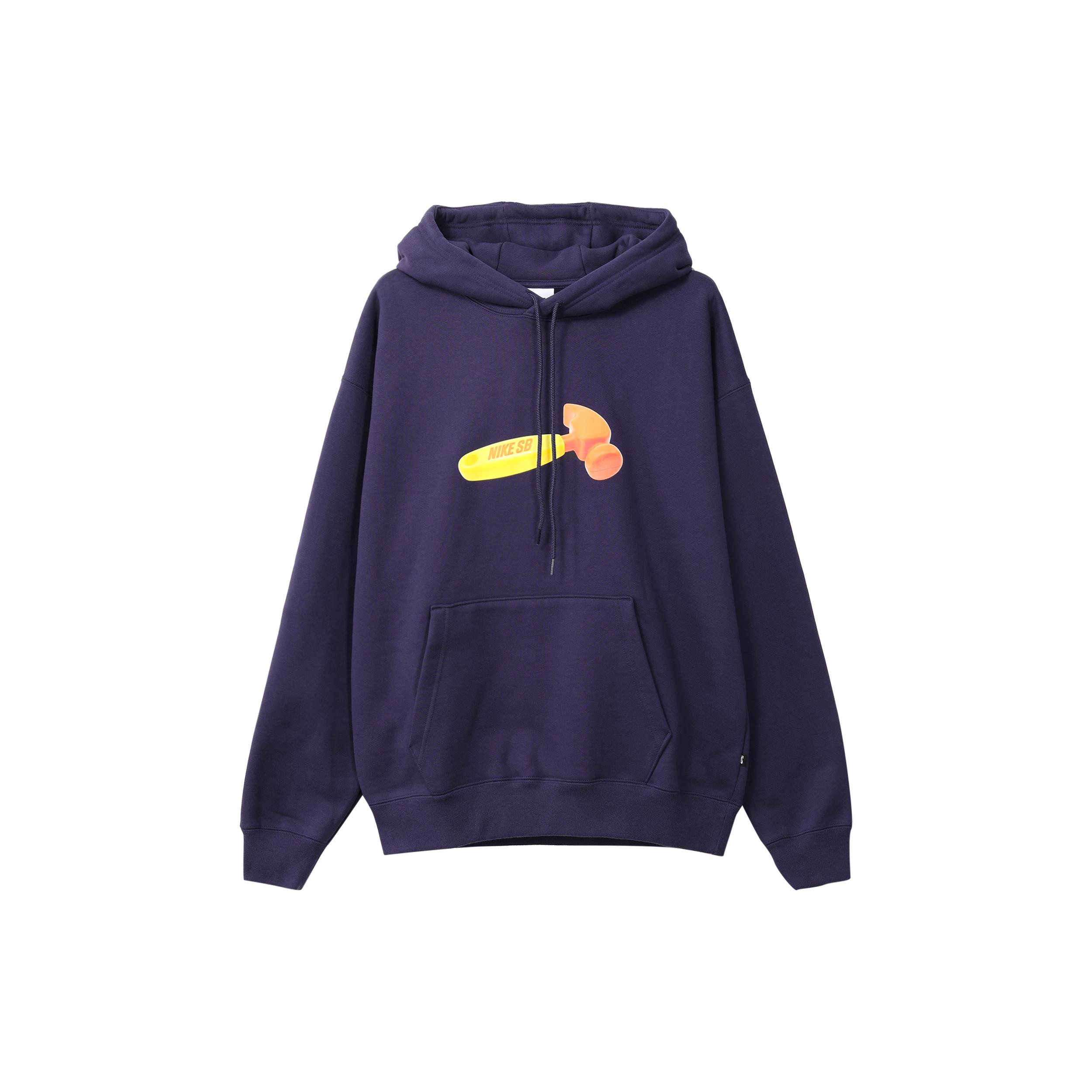 

Новые мужские толстовки Nike фиолетовые FQ2193-555 M