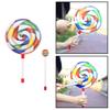 Lollipop Drum Kids Hand Drum with Drumstick Hand Percussion Toy for Kids Adults
