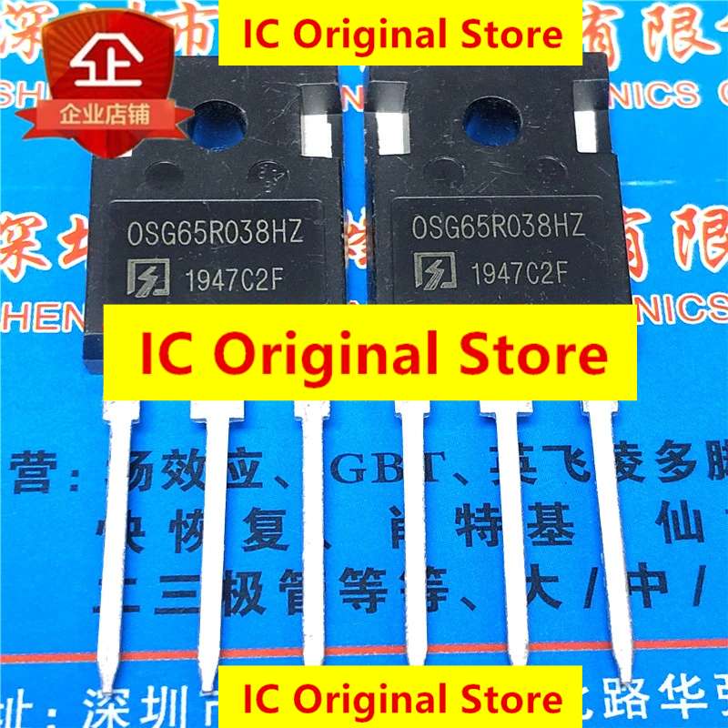 

5pcs OSG65R038HZ New And Original TO-247 650V 80A 65R038 High Voltage MOS Field Effect Tube Mill Triode G65R038 білий