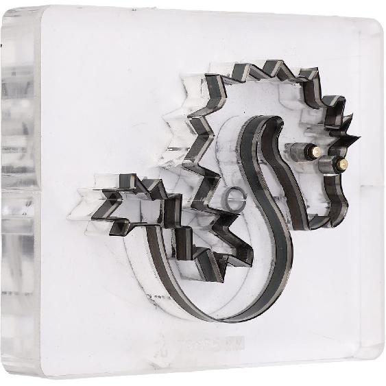 DIY Leather Cutting , Dragon Shape Leather Cutting Tool Steel Rule Leather Die Cut Punch Tool Cutting Die for DIY Leather Craft Strap Fabric