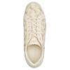 Coach Highline Round Toe Lace-Up Low-Top Sneakers With Carriage Pattern Print Men Sneakers Beige CAR40-CAH