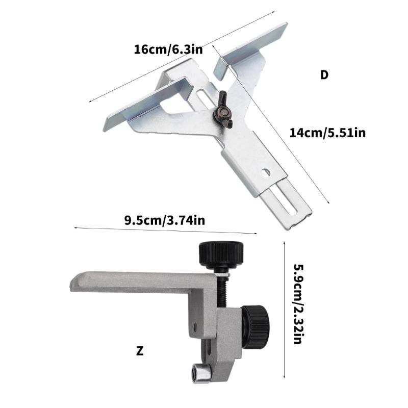 Metal Woodworking Carving Machine Kit Router Edges Guide for FF6/FFO26/FFO36/FFO4-6 Machine for Achieve Perfect Edges