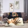 Warm Blanket Travel Fally Ipupa Throw Blanket Flannel Bedspread For Outdoor Graphic Sofa Bed Cover