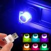 Cygntz1 Car USB LED Portable Light Plug Play Ambient Light Decorative Atmosphere Lamps For Mitsubishi Lancer Asx Outlander Pajero L200