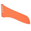 Surfboard Single Fin PVC Surf Tail Fin Special Shaped Balanced Rudder Orange for Water Sports