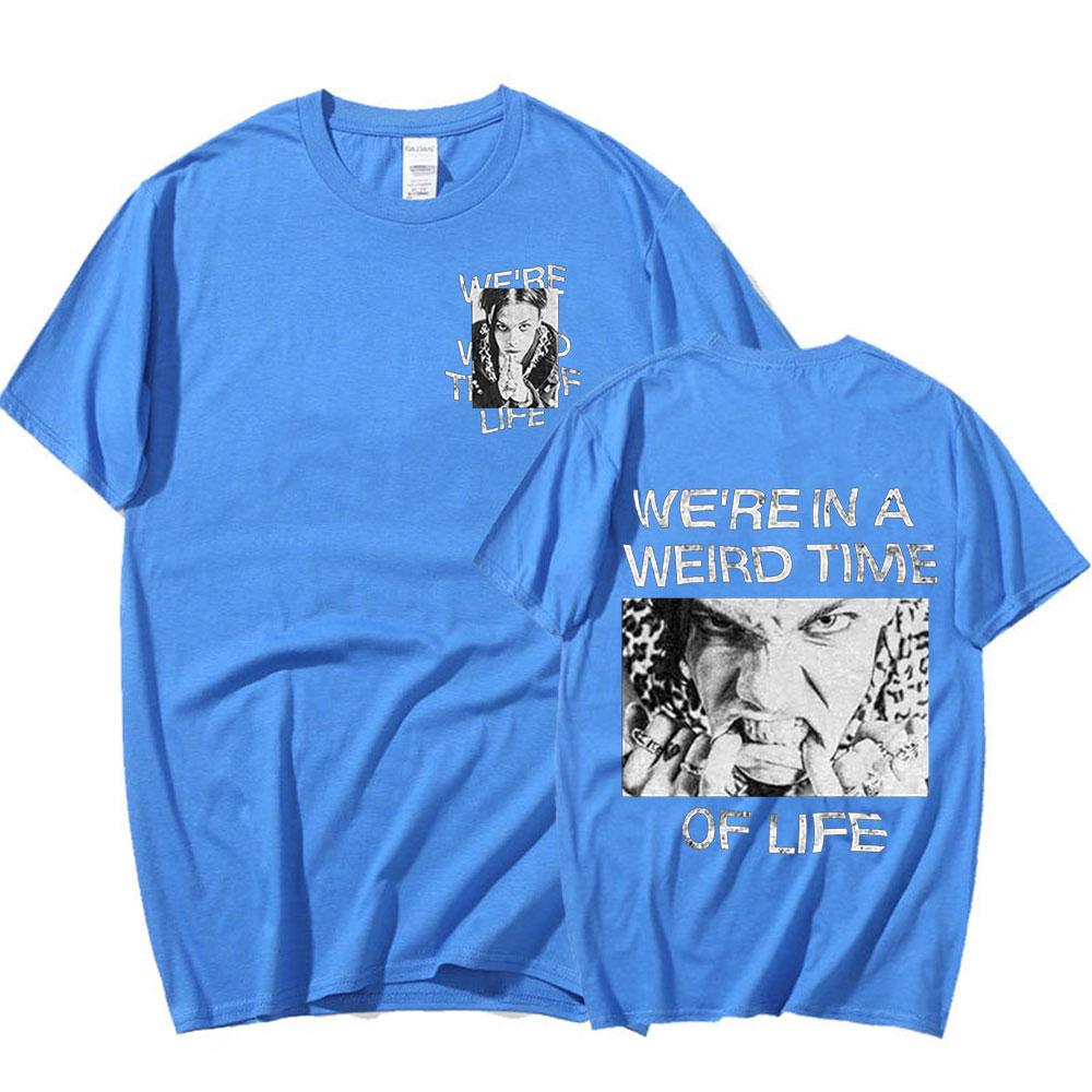 Yungblud Print T Shirt Men's Women's Oversize O-Neck Short Sleeve Clothes Hip Hop T-shirt Graphic Unisex T-shirts Streetwear