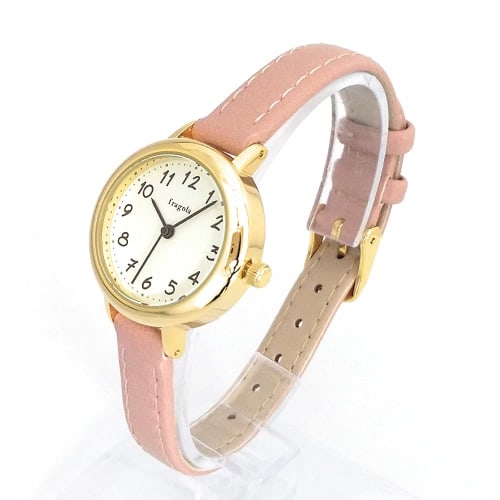 Fragola Women's Pink Watch, H00921S-1 GD/PK, Sweatproof Strap, 10 ATM Water Resistant