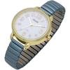 Fieldwork Women's Analog Solar-Powered Watch Blue with Flexible Strap Model ASS177-4