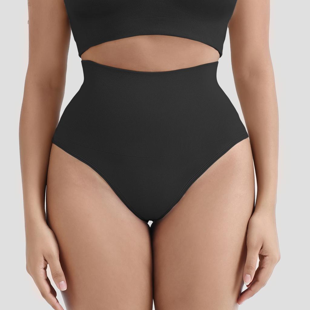 Women High Waisted Seamless Tummy Control Butt Lifting Body Shaping Briefs