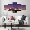 5Pcs Vincent Thomas Bridge Landscape Abstract Sensati To Photo Paintings 5 Pieces Pictures Canvas Wall HD Print Home Decor Art