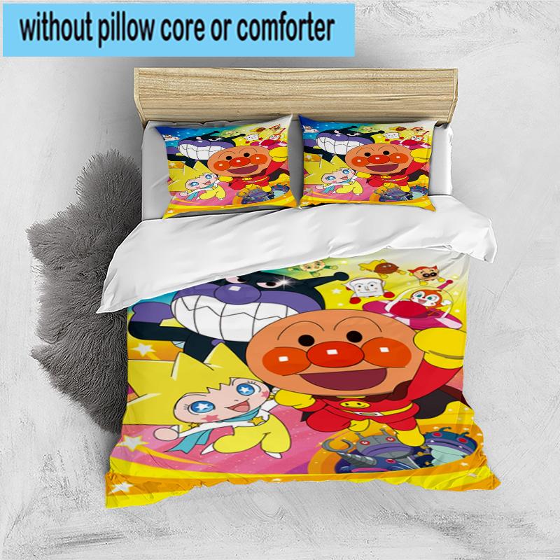 Superhero Parade 3pcs Bedding,Including 1pc Duvet Cover And 2pcs Pillowcases Perfect for Christmas,Ideal for Bedroom, Dormitory