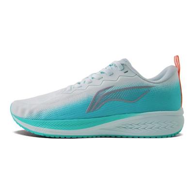 Li Ning Red Rabbit 6 Bequeme Atmungsaktive Rutschfeste Low-Top Laufschuhe Damen Sneaker Grün Weiß ARMT016-5