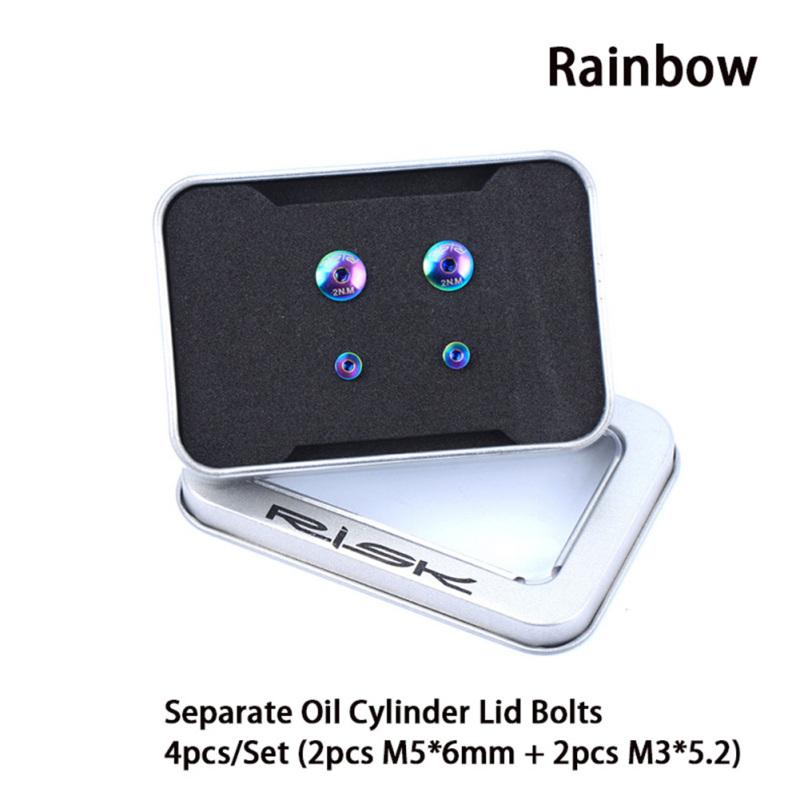 Oil Cylinder Lid Bolts Fixed Screw Titanium Alloy Xt Bicycle Brake Bolt For Bike Brake Lever