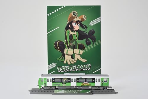 Railway Collection Tetsukore My Hero Academia x Shizuoka Railway Asui Tsuyu Diorama Supplies