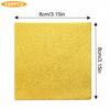 New Gold Foil Candy Wrappers Square Gilded Aluminum Foil Paper Foil Sheets DIY Decorations