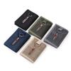 New Creative Canvas Wallet Unisex Multi-purpose Key Ring Zipper Coin Purse Folding Card Holder Bank Credit Card Bag Men's Wallet