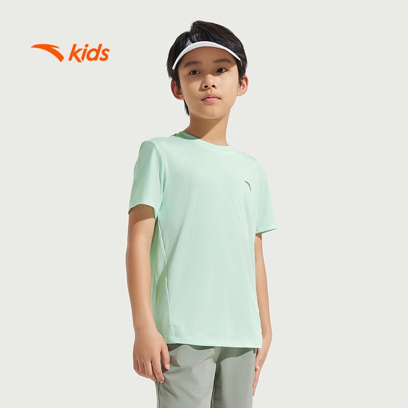 Anta Kids' Boys' 2025 Summer Soft Quick-Dry Athletic T-Shirt A72527104