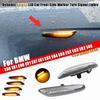 For BMW X3 E83 X1 E84 X5 X53 E60 E61 E46 E81 E82 E90 E92 E87 E88 Sequential Flashing LED Turn Signal Side Marker Light Blinker