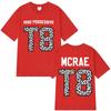 Tate McRae Tour Concert Leopard Print Unisex Women And Men Short‑Sleeve T-shirt