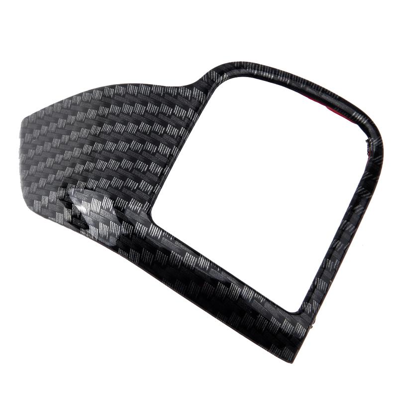 1Set Carbon Fiber Style Steering Wheel Frame Trim Fit For Toyota Highlander Kluger 2014 2015 2016 2017 2018