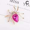 Fashion Spider Crystal Rhinestone Brooches Pin Insect Bijouterie Corsage Brooches For Women Wedding Party Gift Clothing Decor