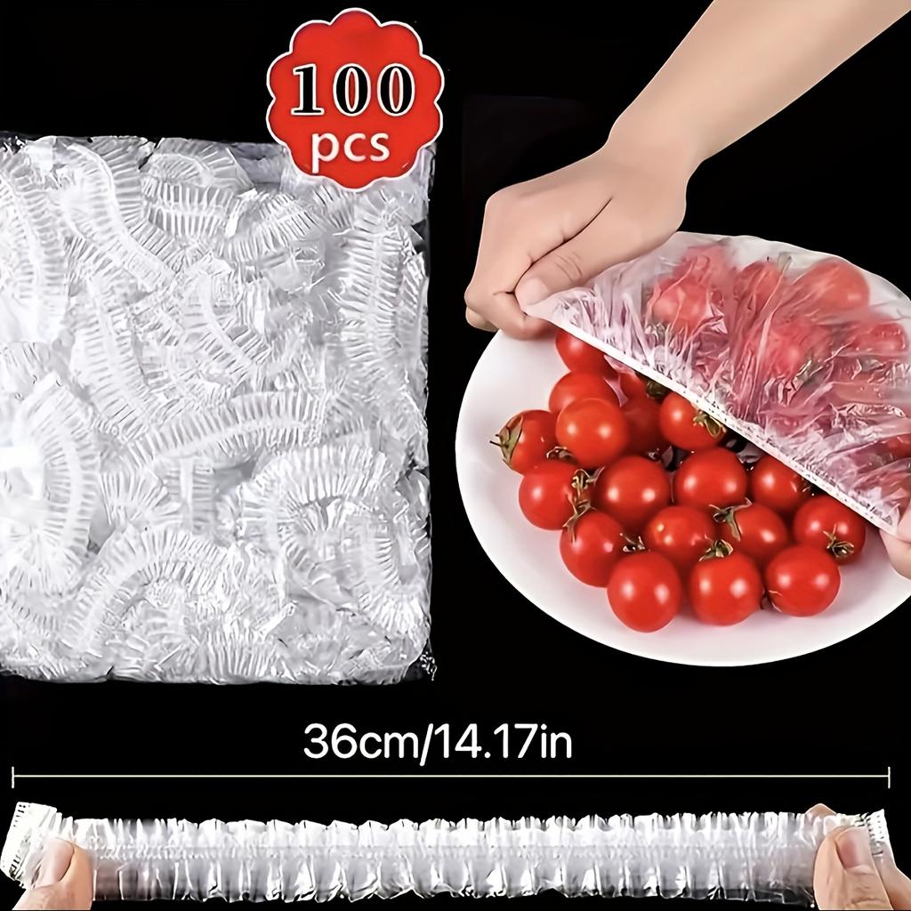Opakovaně použitelný jednorázový obal na potraviny Plastový obal Odolná elastická víčka na potraviny na misky Elastické obaly na talíře do kuchyně sáček na potraviny