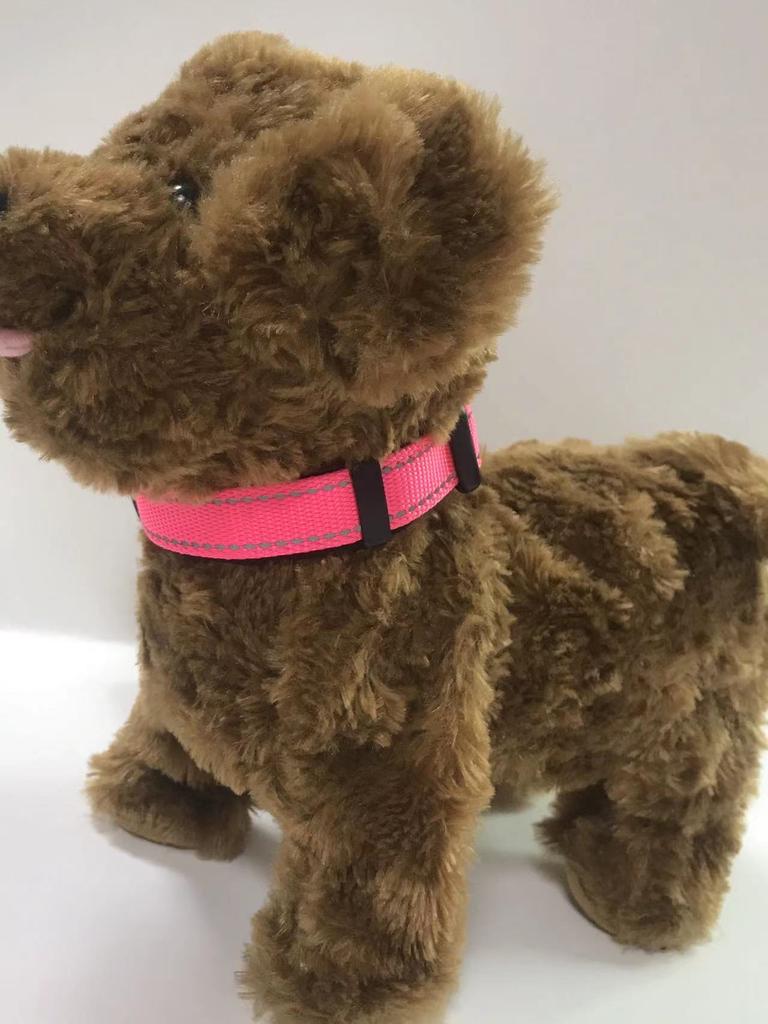 Reflective Dog Collar Soft Padded Breathable Safety Stripes Adjustable Cute Puppy Pet Necklace for Small Medium Large Dog