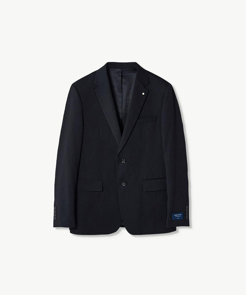 STCO Tech-Poly Four-Way Stretch Essential Suit Jacket Navy (Slim Fit)_Ssjvz03Ssn