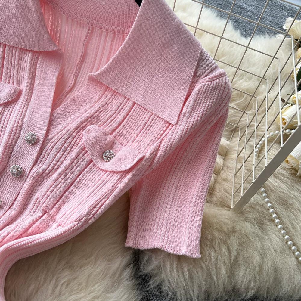 Brand Fashion Vintage Turn-down Collar Knit Maxi Dress Elegant Single-breasted A-line Long Shirt Dress Lady Party Dress