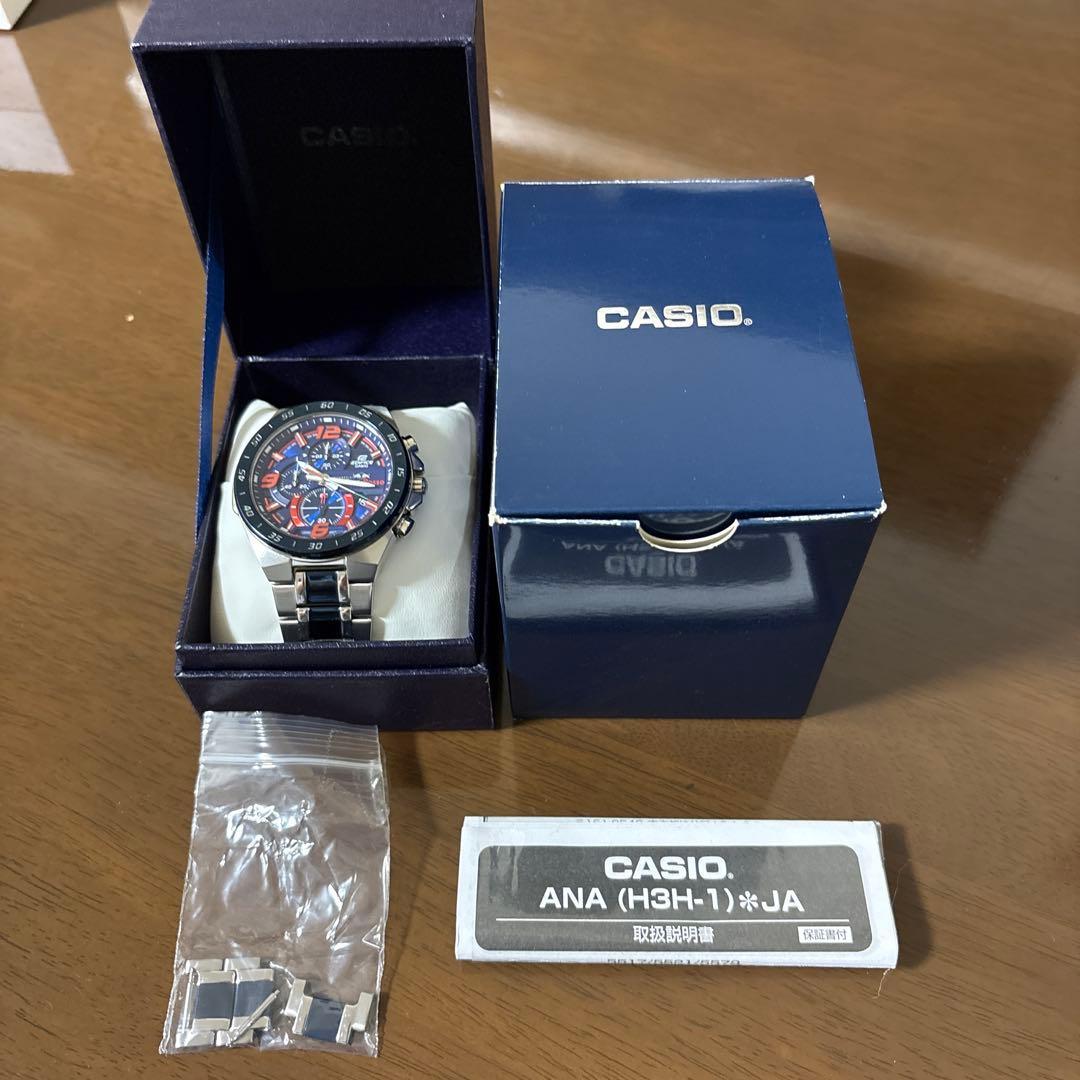 Б/у CASIO EDIFICE Scuderia Toro Rosso совместная лимитированная серия