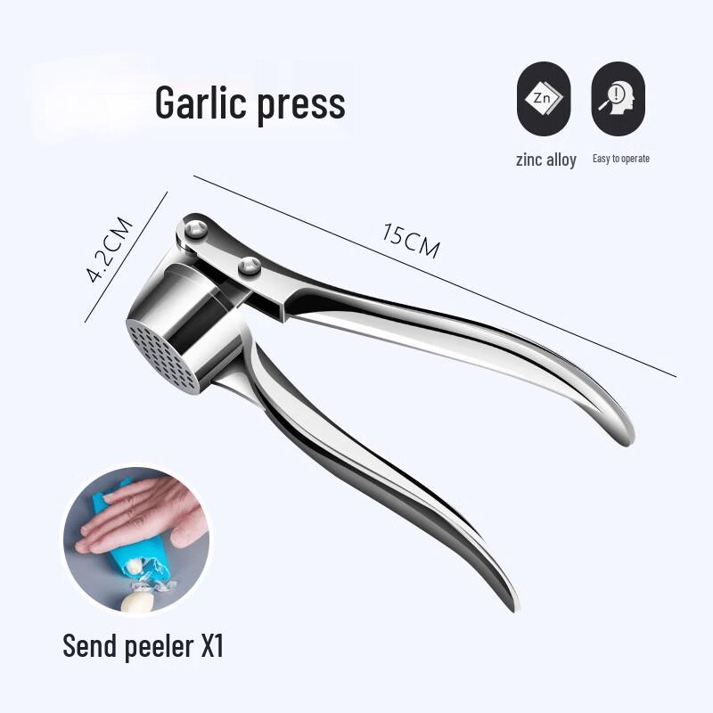 Kraftig manuell legerad vitlökspress