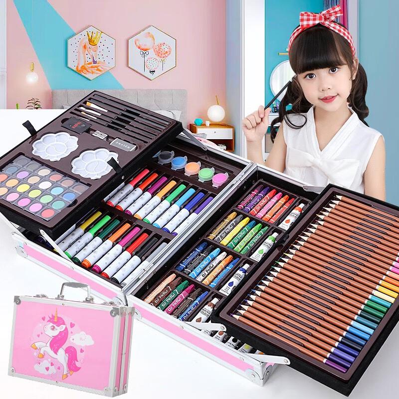 Wozhi 24-Color Watercolor Painting Set