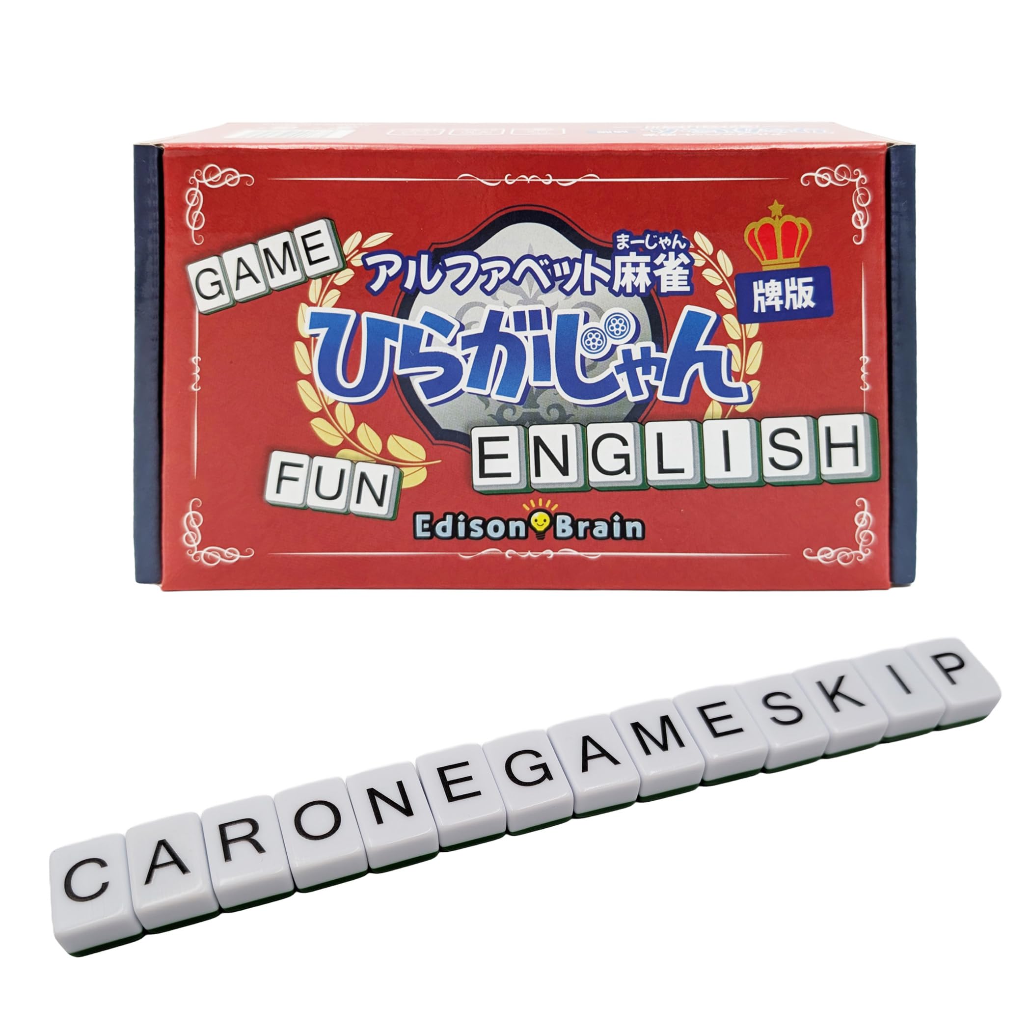 

Alphabet Mahjong Hiragajan Tile Learn Train Your Brain Improve Your Play for 2 or More Players in 15 Fun for Kids and Adults [Official] Version